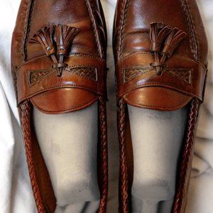 Allen Edmonds Maxfield Men's Tassel Loafer Chili 47716 Dress Slip On 14 D